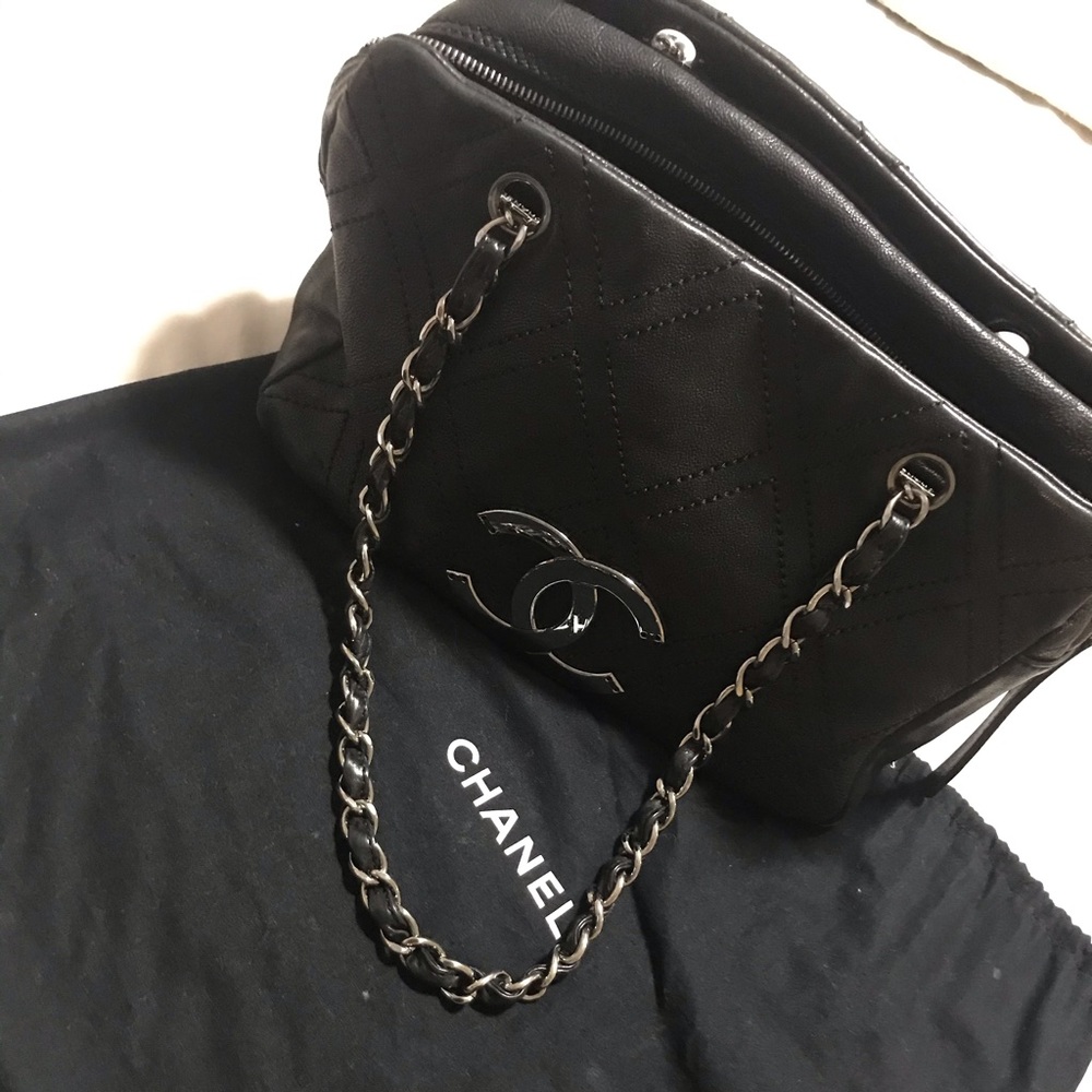 Chanel Black Quilted Calfskin